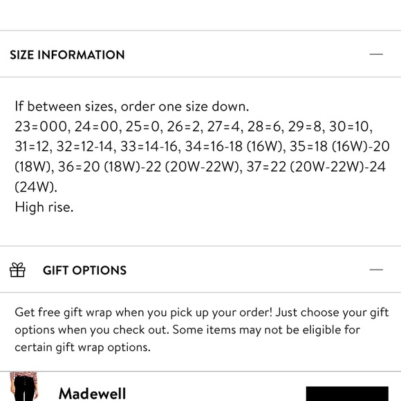 NWT Madewell Button Up High Waist Skinny Jeans SFH - Picture 13 of 13